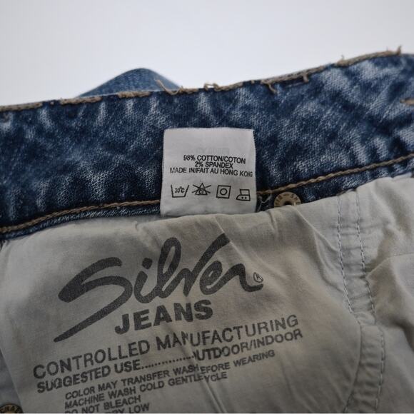 Silver Jeans Womens 29/33 Medium Wash Boot Cut Jeans - Picture 12 of 12
